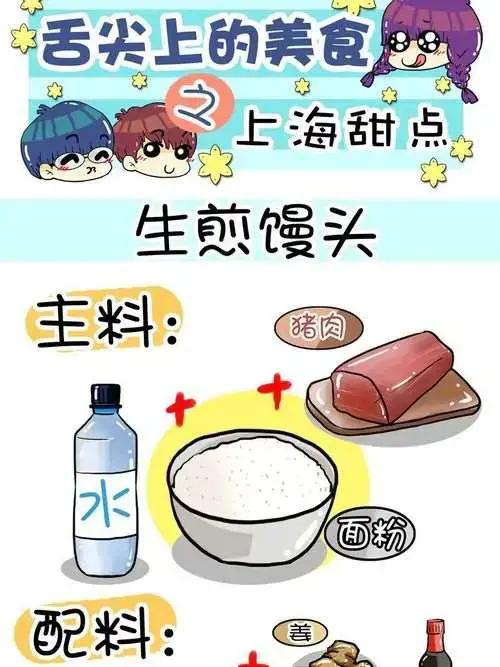 舌尖上的美食之上海甜点漫画